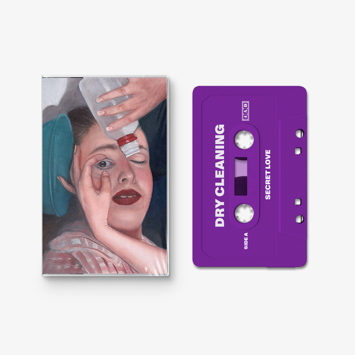 Dry Cleaning 'Secret Love' Purple Cassette Tape