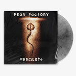 Fear Factory 'Obsolete' 12" LP Clear & Black Marbled vinyl