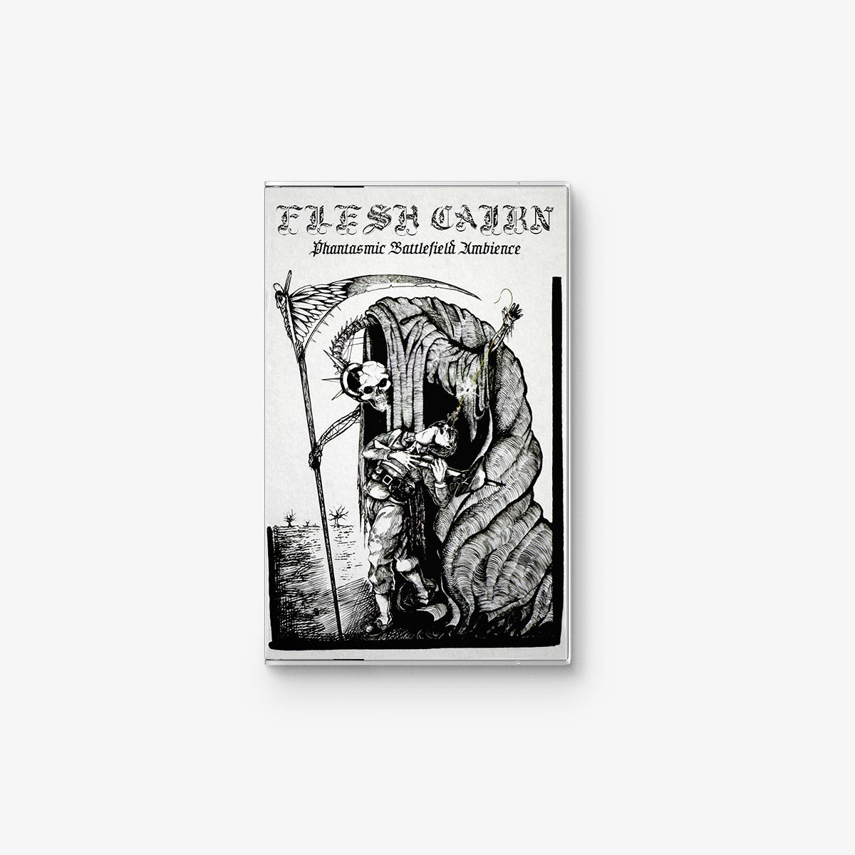 Flesh Cairn 'Phantasmic Battlefield Ambience' Tape cover