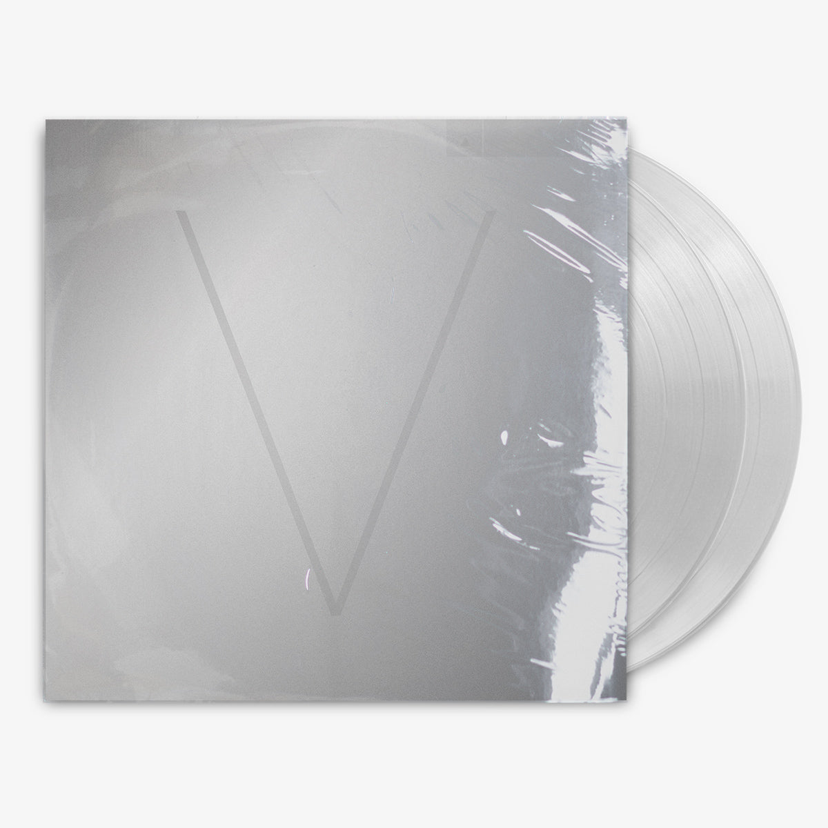 Föllakzoid 'V' 2x12" LP Clear vinyl
