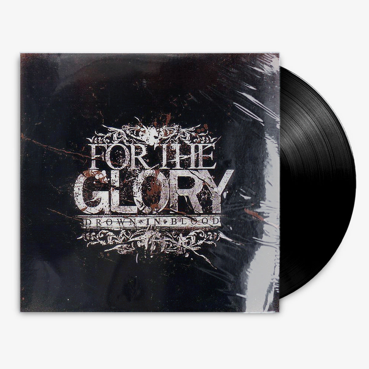 For The Glory 'Drown In Blood' 12" EP Black vinyl