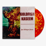 Goldfish Kaseem 'For A Bryter Future' 12" LP Red w/ Yellow Splatter vinyl