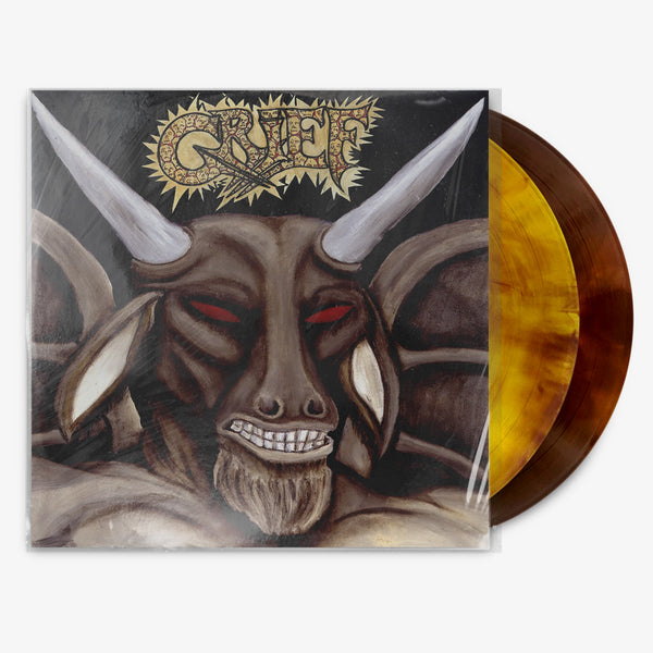 Grief '...And Man Will Become the Hunted' 2x12" LP Yellow / Brown Galaxy vinyl