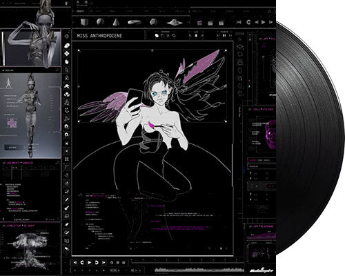 GRIMES 'Miss Anthropocene' 12" LP Black vinyl