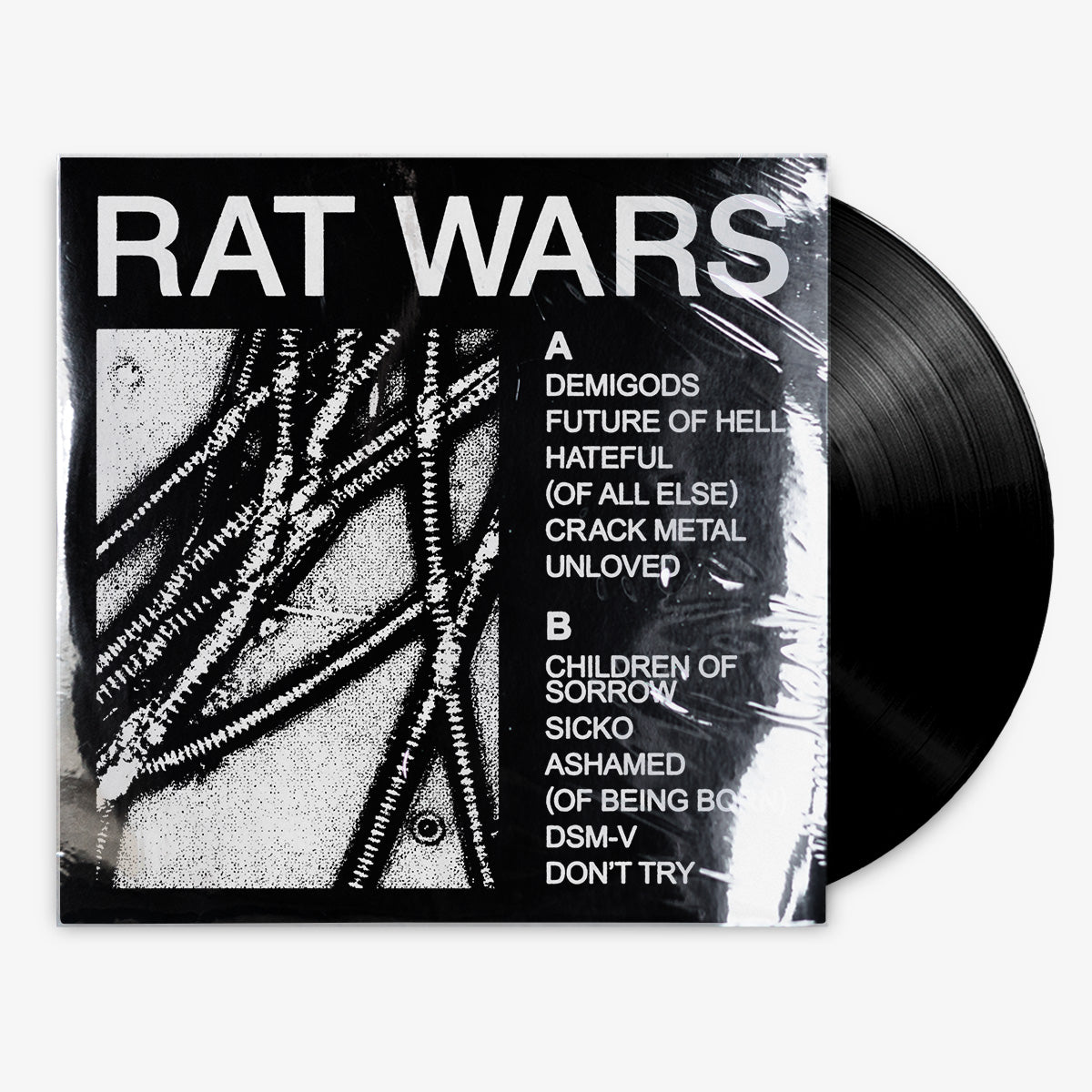 HEALTH 'RAT WARS' 12" LP Black vinyl