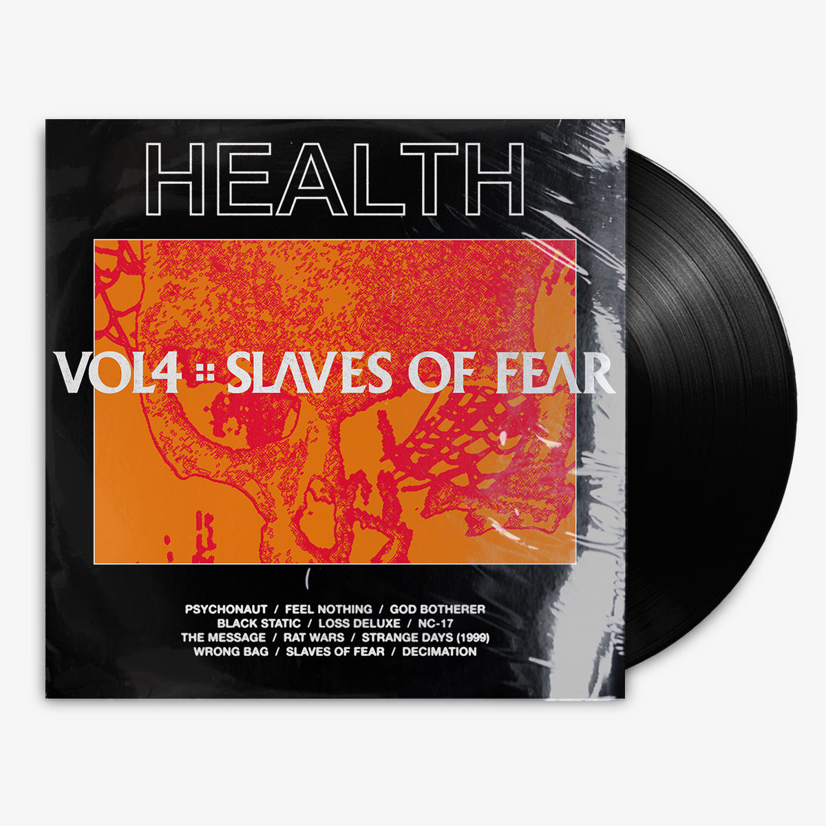 HEALTH 'VOL. 4 :: SLAVES OF FEAR' 12" LP Black vinyl