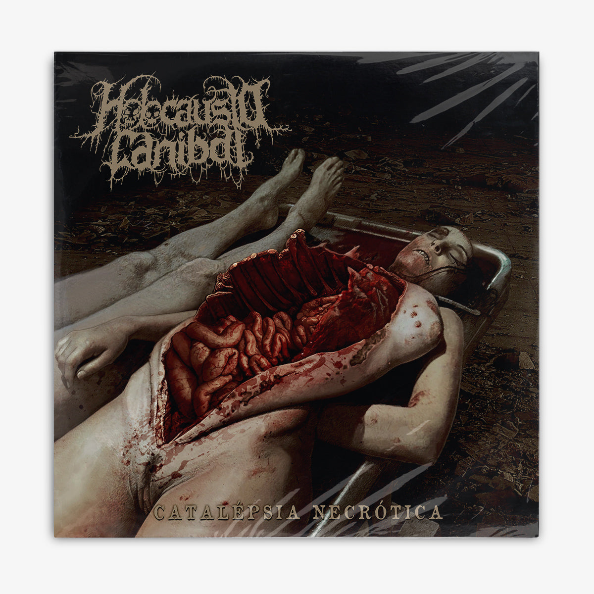 Holocausto Canibal 'Catalepsia Necrótica' LP cover