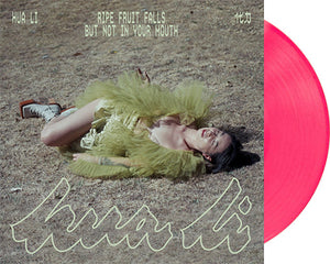 Hua Li 'ripe fruit falls but not in your mouth' 12" LP Fruit Juice Pink vinyl