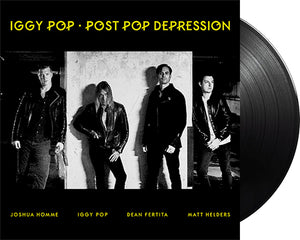 IGGY POP 'Post Pop Depression' 12" LP Black vinyl