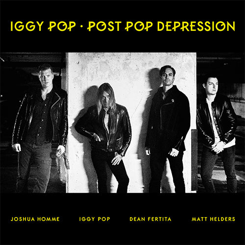 IGGY POP 'Post Pop Depression' LP Cover