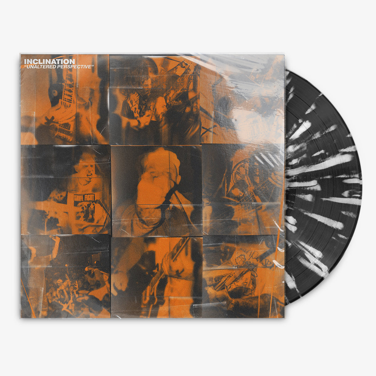 Inclination 'Unaltered Perspective' 12" LP Black Ice w/ Heavy White Splatter vinyl