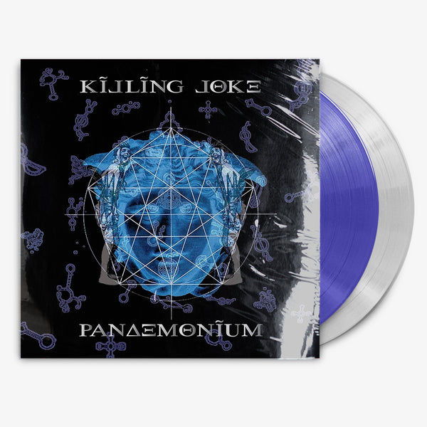 Killing Joke 'Pandemonium' 2x12" LP Blue Translucent + Clear vinyl