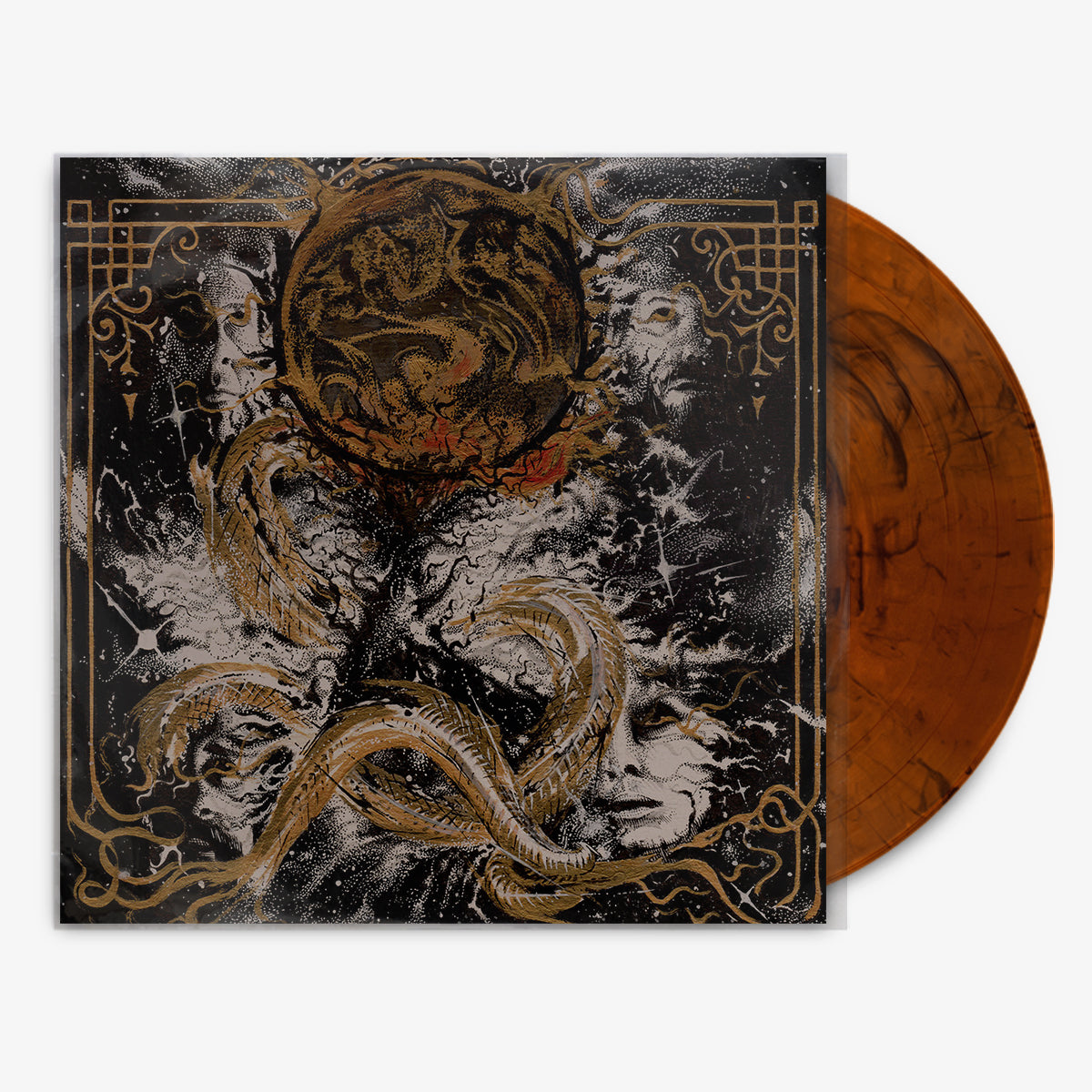 King Woman 'Created in the Image of Suffering' 12" LP Oriole Marble vinyl