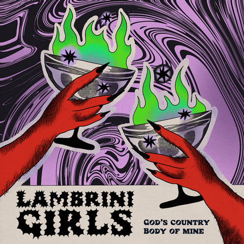 Lambrini Girls 'God’s Country / Body of Mine' Single Cover