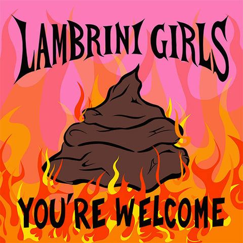 LAMBRINI GIRLS 'You're Welcome' EP Cover