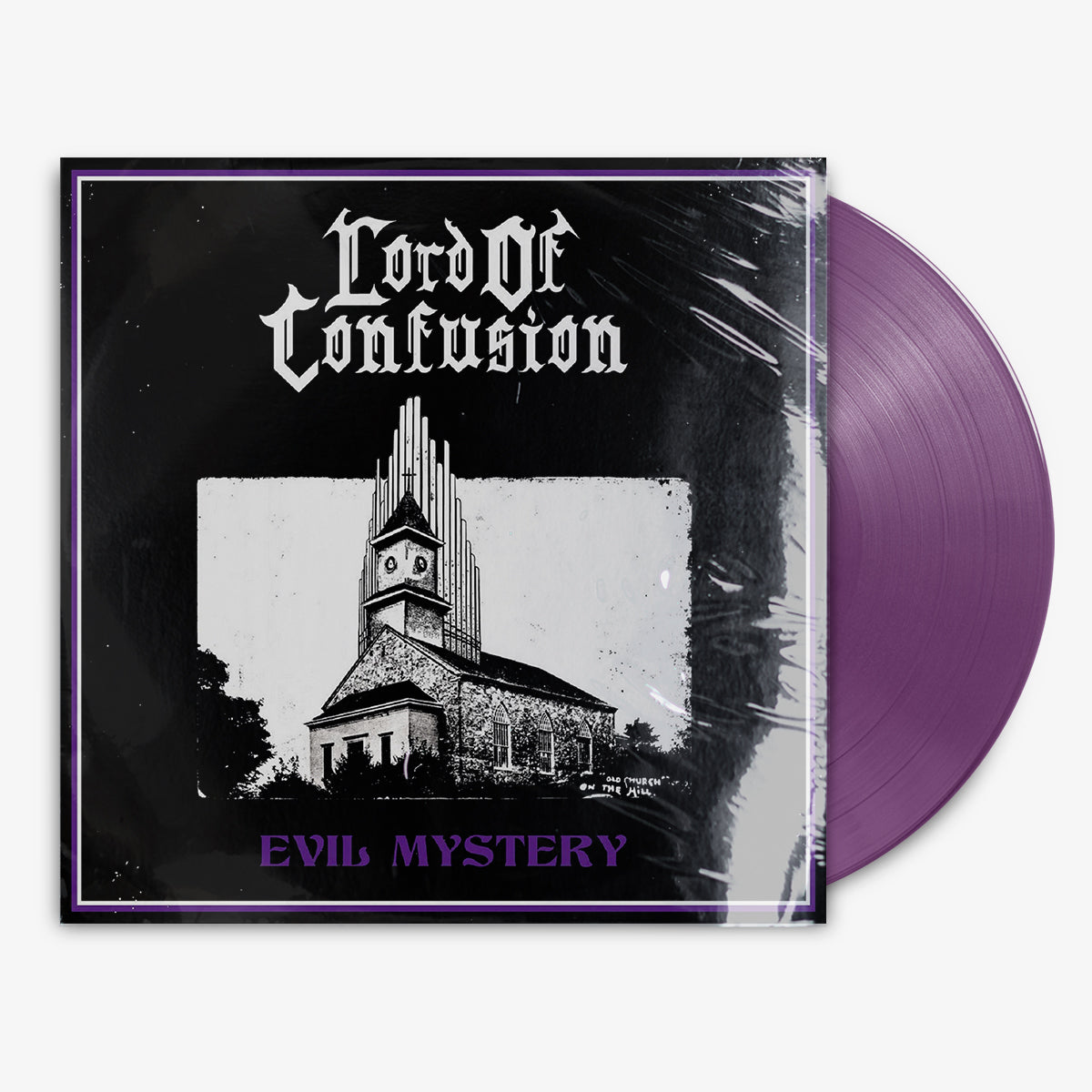 Lord Of Confusion 'Evil Mystery' 12" LP Transparent Violet vinyl