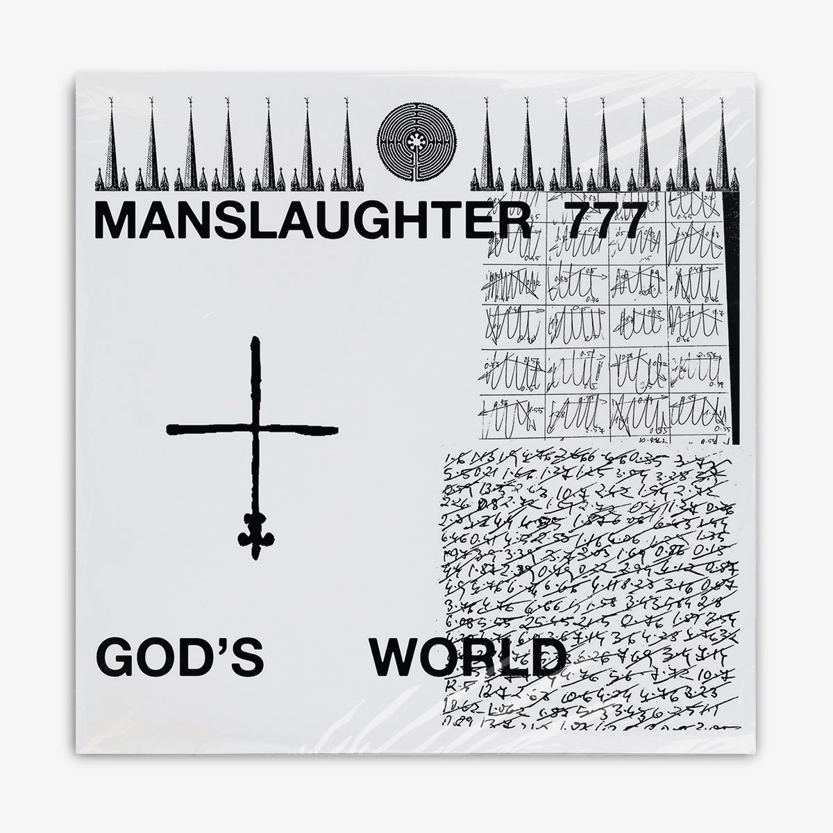 Manslaughter 777 'God's World' LP cover