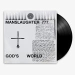 Manslaughter 777 'God's World' 12" LP Black vinyl