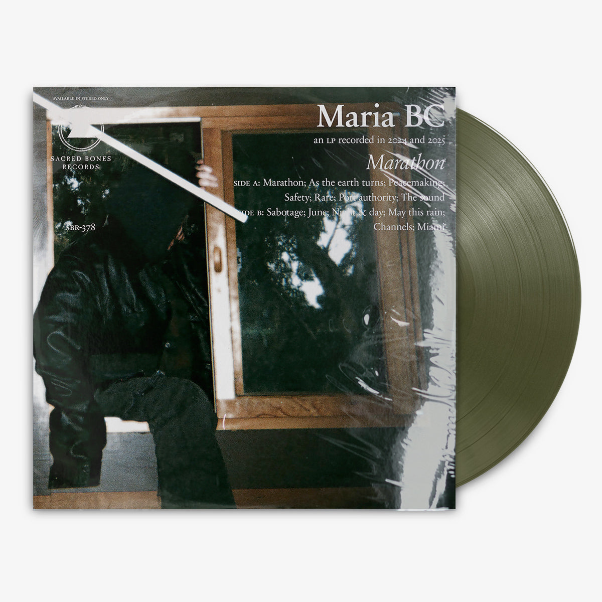 Maria BC 'Marathon' 12" LP Seaweed Green vinyl