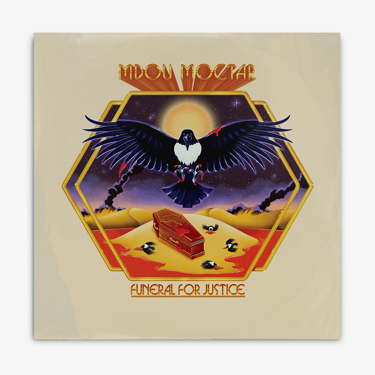 Mdou Moctar 'Funeral for Justice' LP cover