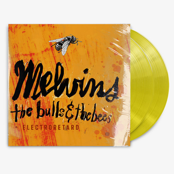 Melvins 'The Bulls & the Bees / Electroretard' 2x12" LP Yellow vinyl