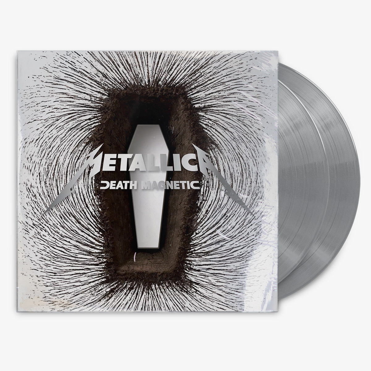 Metallica 'Death Magnetic' 2x12" LP Magnetic Silver vinyl