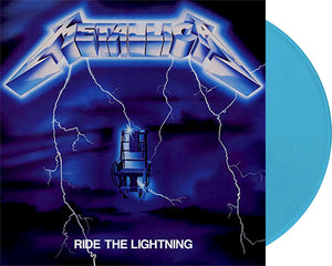 METALLICA 'Ride The Lightning' 12" LP Electric Blue vinyl