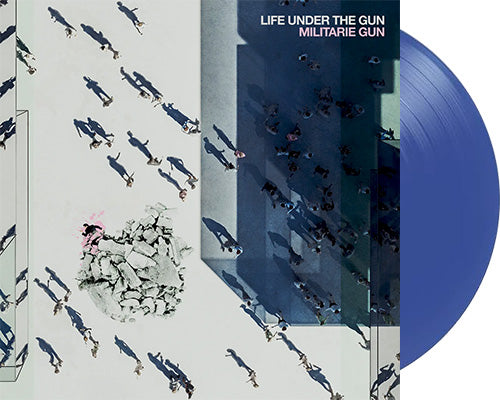 Militarie Gun 'Life Under The Gun' 12" LP Translucent Cobalt vinyl