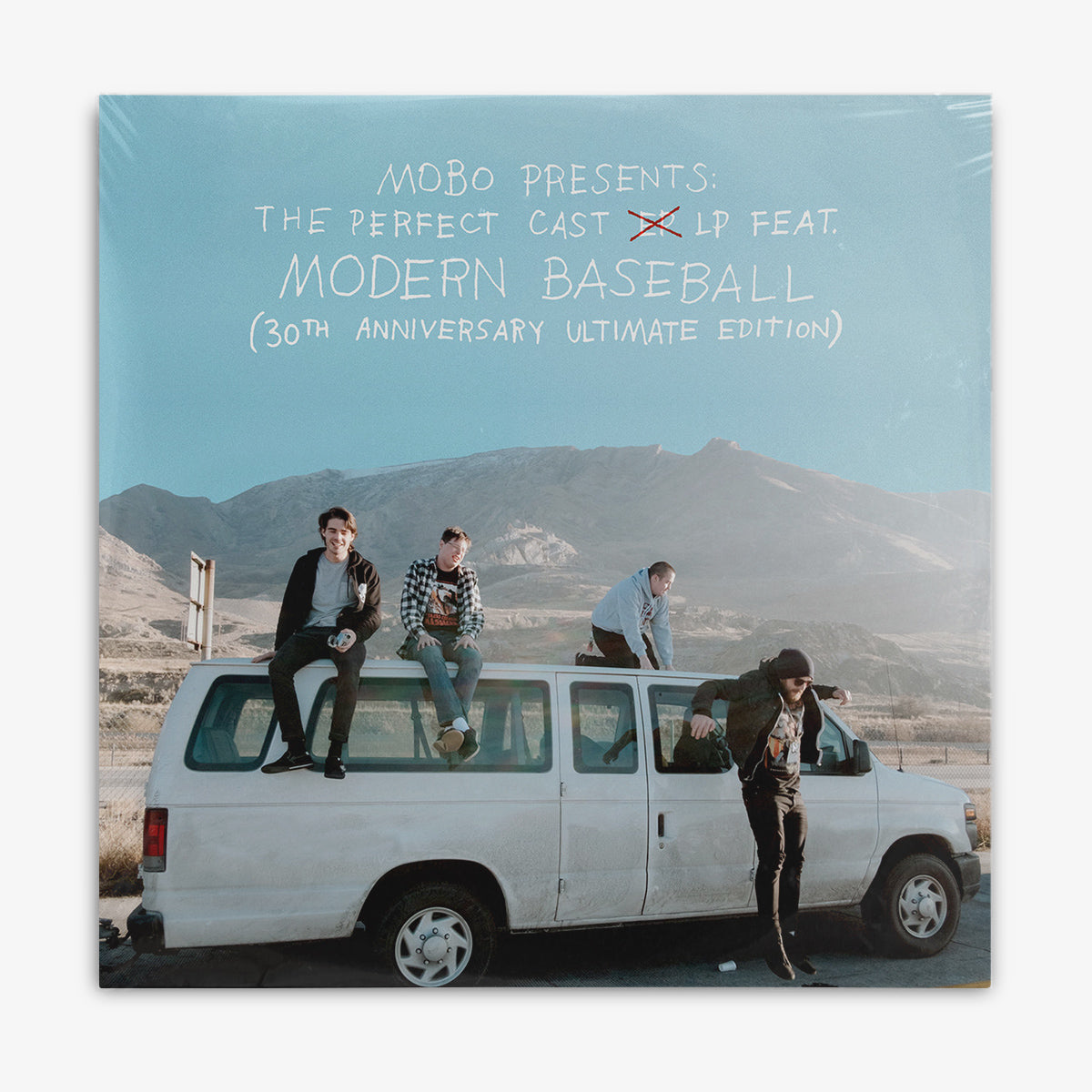 Modern Baseball 'MOBO Presents: The Perfect Cast LP feat. Modern Baseball (30th Anniversary Ultimate Edition)' LP cover