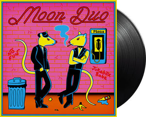MOON DUO 'Jukebox Babe / No Fun' 12" EP Black vinyl