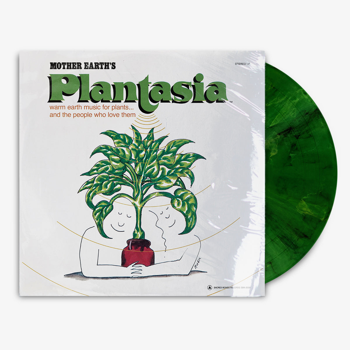 Mort Garson 'Mother Earth's Plantasia' 12" LP Recycled Eco-green vinyl