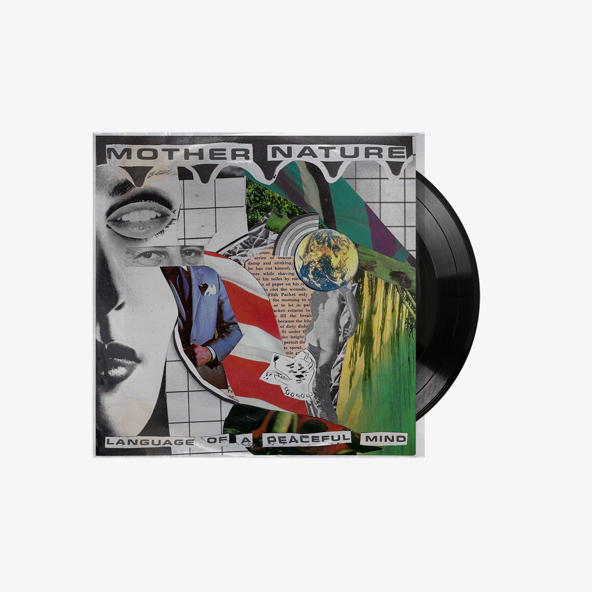 Mother Nature 'Language Of A Peaceful Mind' 7" Single Black vinyl