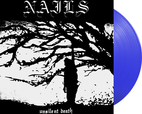 NAILS 'Unsilent Death' 12" LP Blue Transparent vinyl