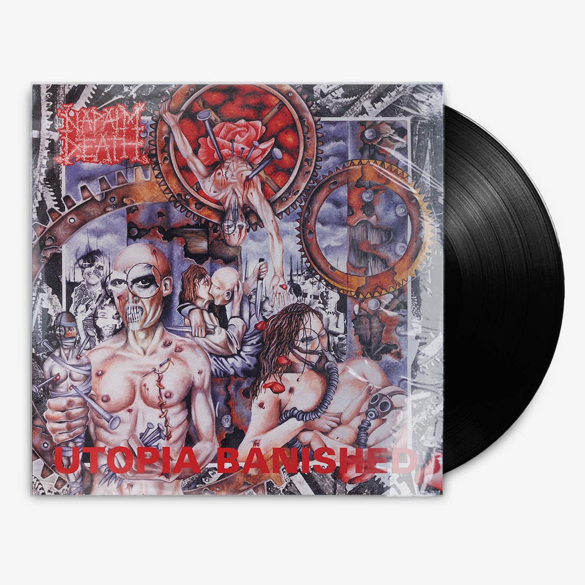 Napalm Death 'Utopia Banished' 12" LP Black vinyl