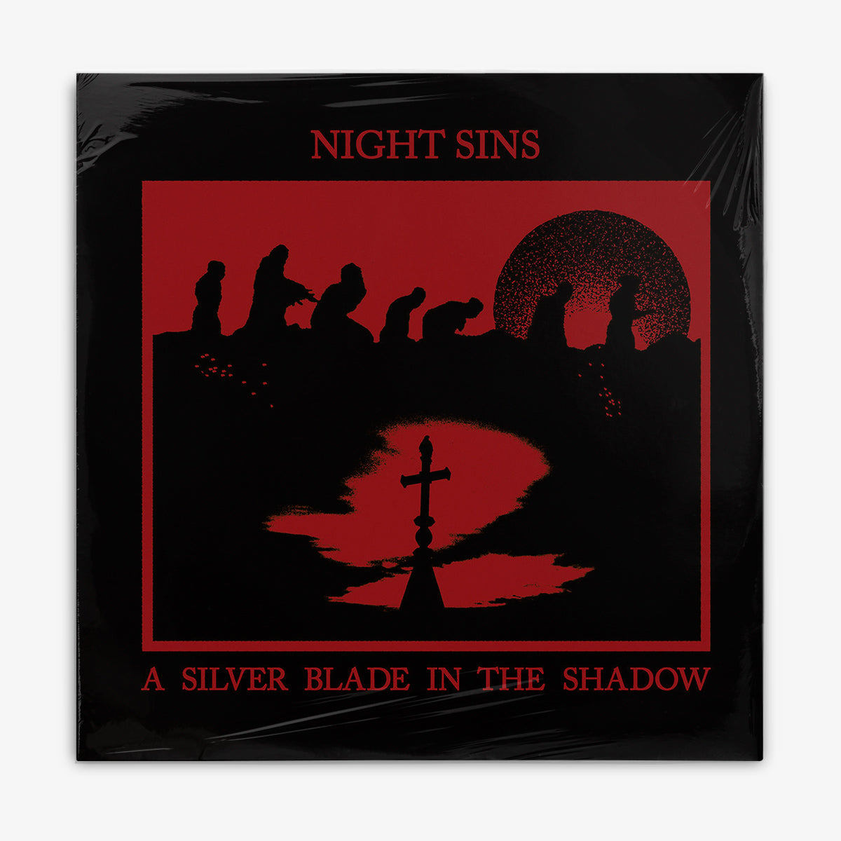 Night Sins 'A Silver Blade In The Shadow' EP cover