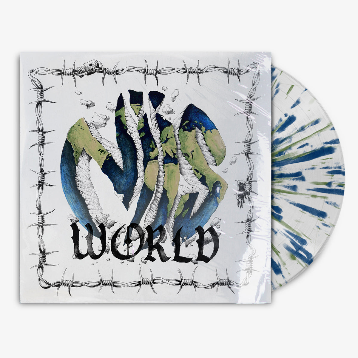 Niis 'Niis World' 12" LP Earth Splatter vinyl