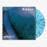 Preoccupations 'Ill at ease' 12" LP Electric Blue w/ Baby Blue Splatter vinyl