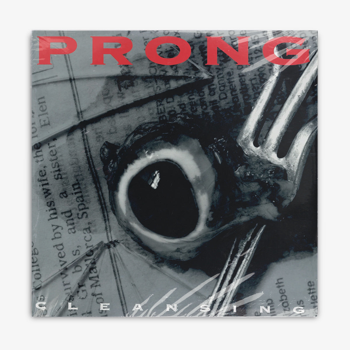 Prong 'Cleansing' LP cover