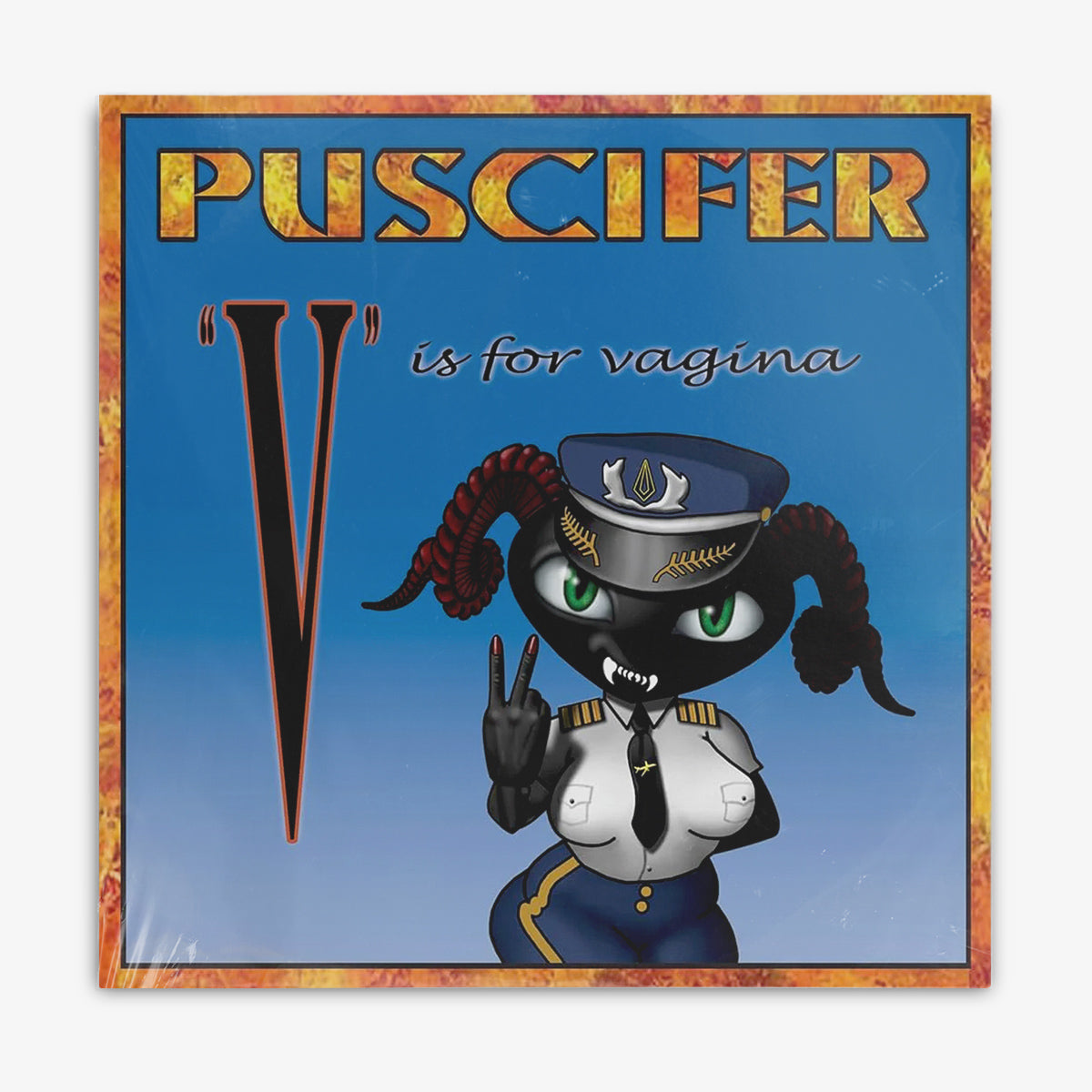 Puscifer '"V" Is for Vagina' LP cover