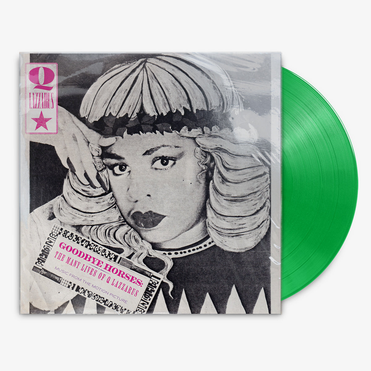 Q Lazzarus 'Goodbye Horses: The Many Lives of Q Lazzarus (Music from the Motion Picture)' 12" LP Summertime Green vinyl
