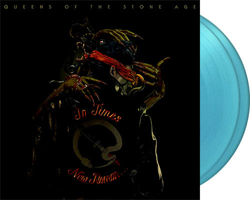 QUEENS OF THE STONE AGE 'In Times New Roman...' 2x12" LP Blue Translucent vinyl