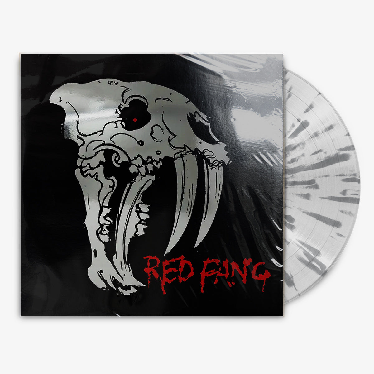 Red Fang 'Red Fang' 12" LP Clear w/ Silver Splatter vinyl