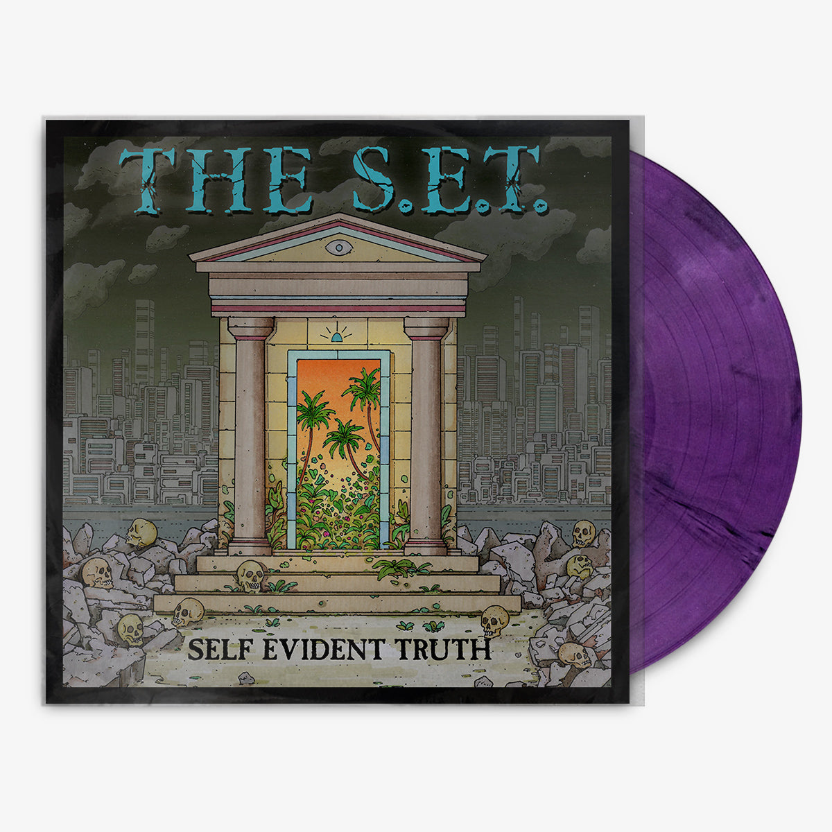 The S.E.T. 'Self Evident Truth'  12" EP Lavender Eco Mix vinyl