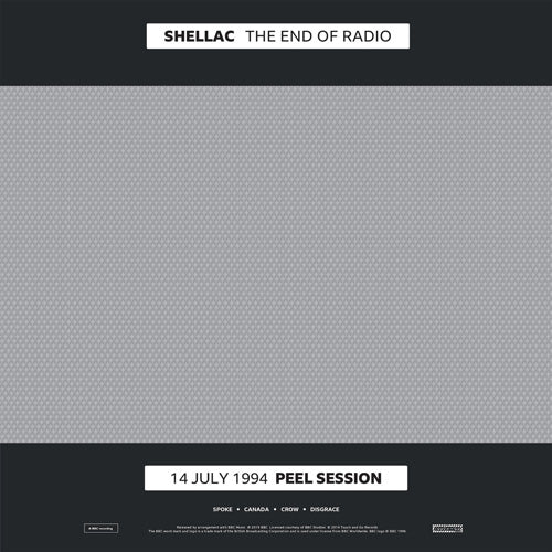 Shellac 'The End Of Radio' LP Cover