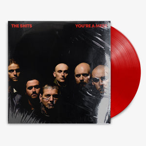 The Shits 'You're A Mess' 12" LP Red vinyl