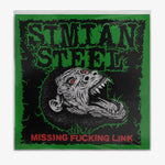 SIMIAN STEEL 'MISSING FUCKING LINK' LP cover