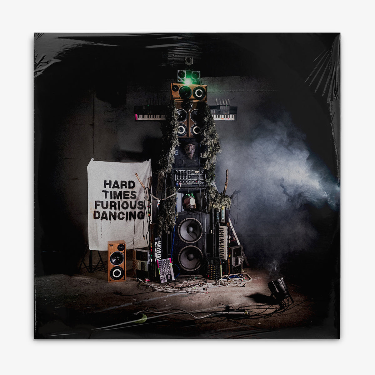 Snapped Ankles 'Hard Times Furious Dancing' LP cover