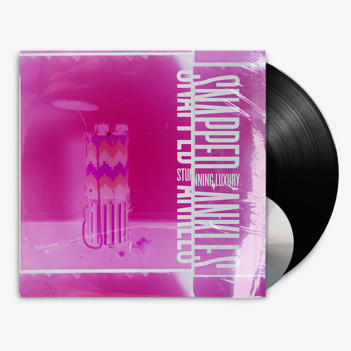 Snapped Ankles 'Stunning Luxury' 12" LP Black vinyl + CD