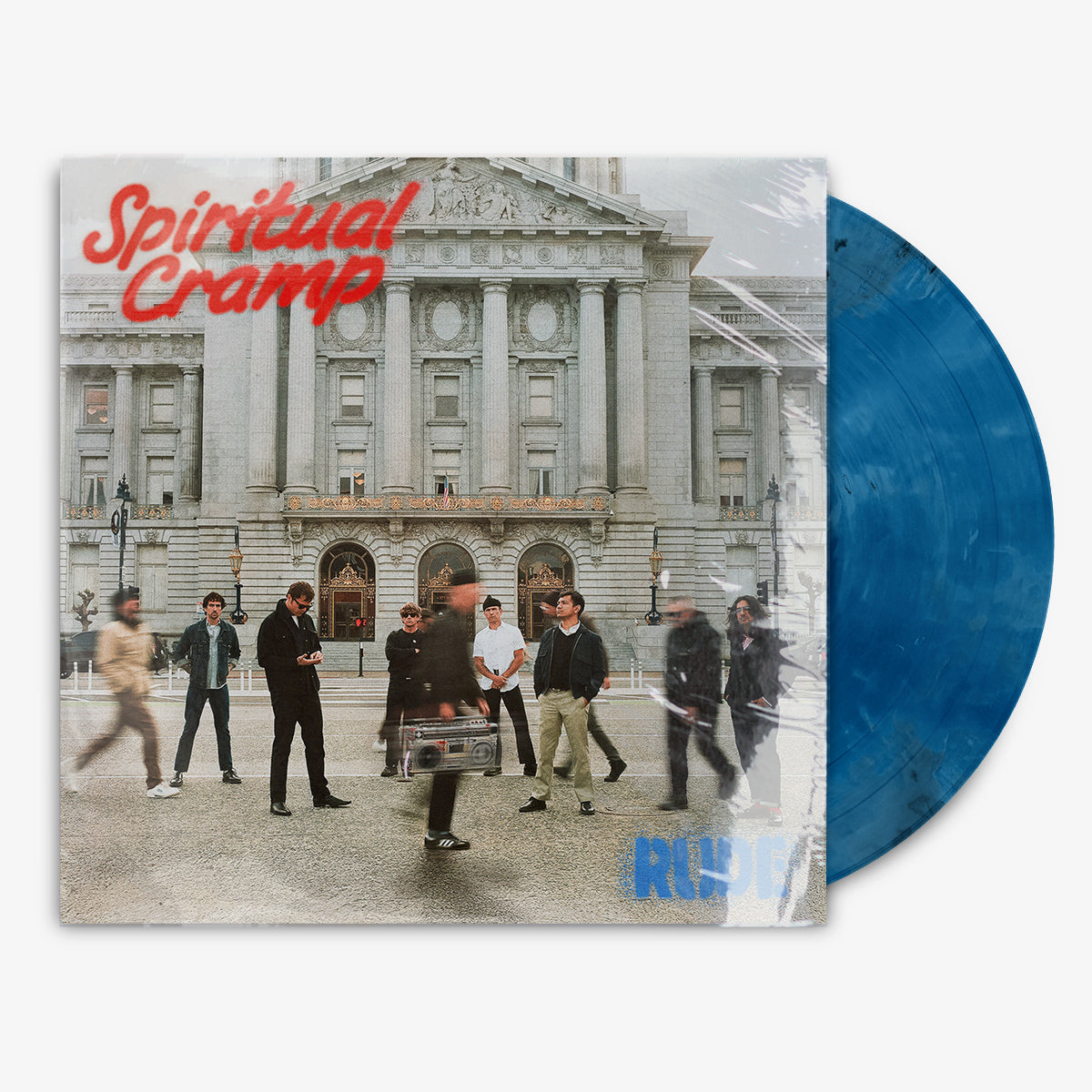 Spiritual Cramp 'RUDE' 12" LP Blue Marble vinyl