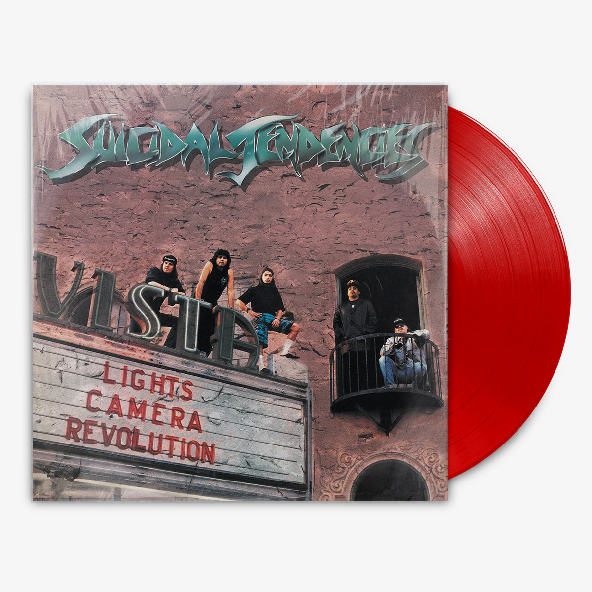 Suicidal Tendencies 'Lights... Camera... Revolution' 12" LP Red vinyl